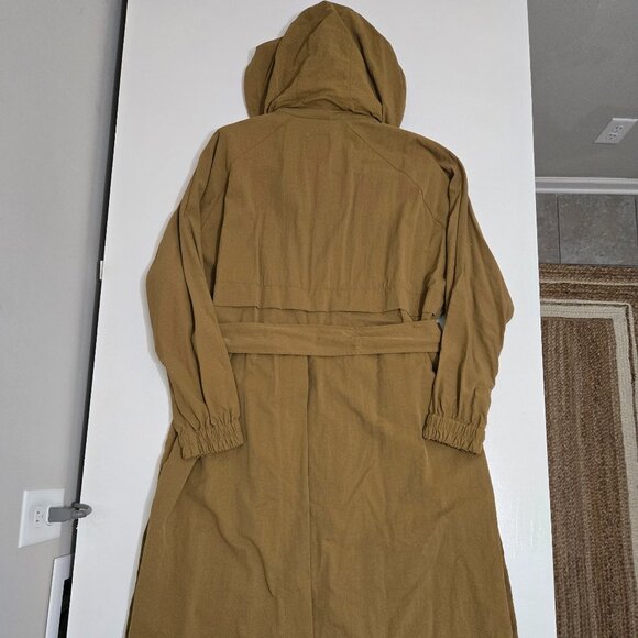 Zara Hooded Trench Coat - Picture 2 of 3